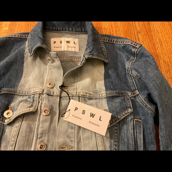 NWT Prozena Schouler Denim Jacket Size XS - Picture 4 of 11
